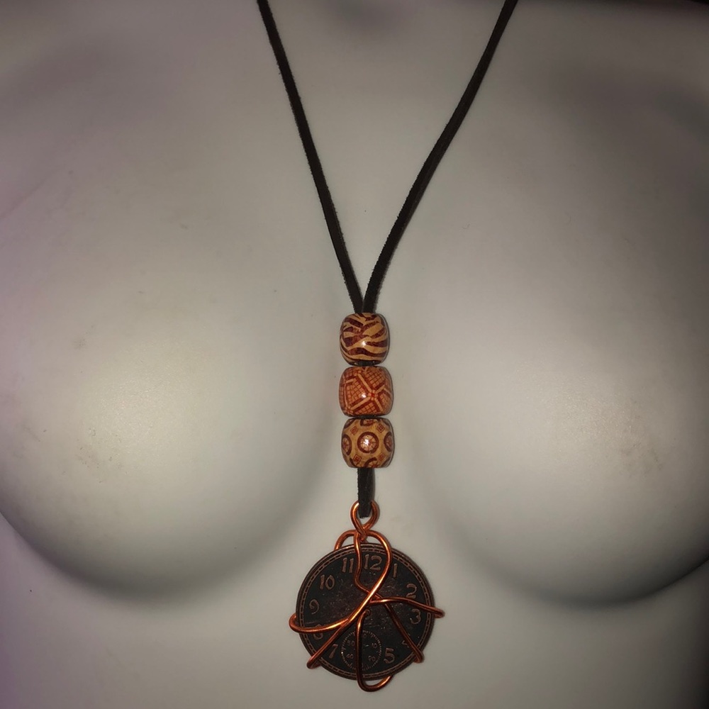 Funky statement necklace.